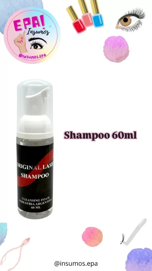 Shampoo de pestañas Lash original 60ml