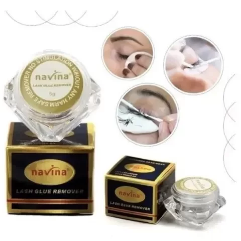 Removedor de  pestañas Navina (caja dorada)