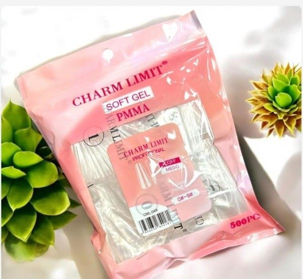 Tips coffin cristal medio 500pcs