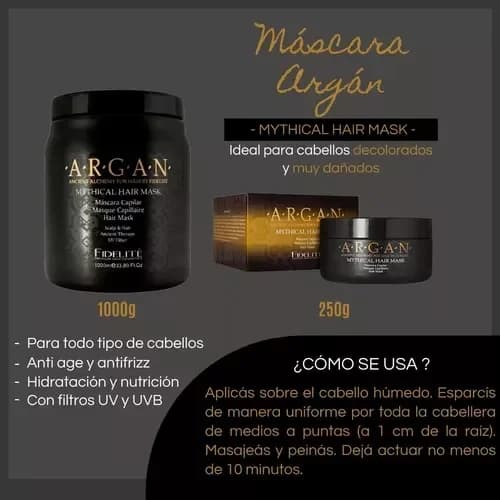 Máscara Argán 270grs 2