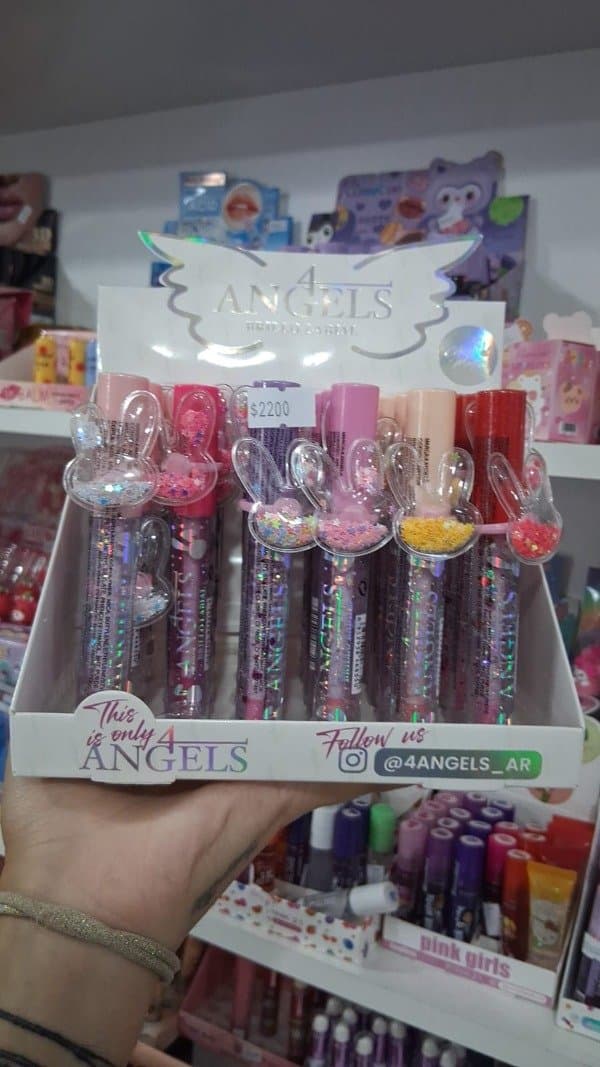 Brillo labial 4 Ángeles