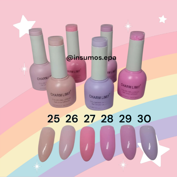 Esmaltes Charm limit (elegir colores o serie 4)