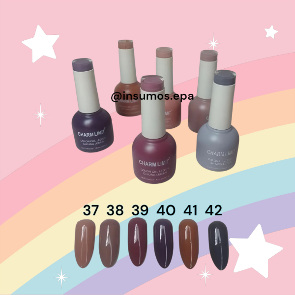 Esmaltes Charm limit (elegir colores o serie 6)