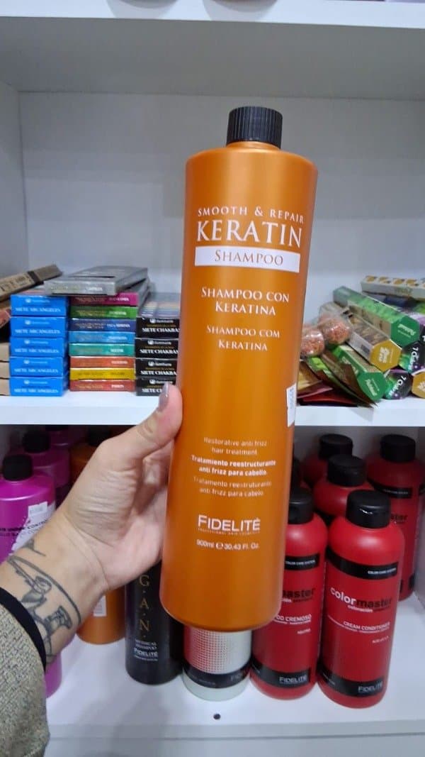 Shampoo keratina 900ml