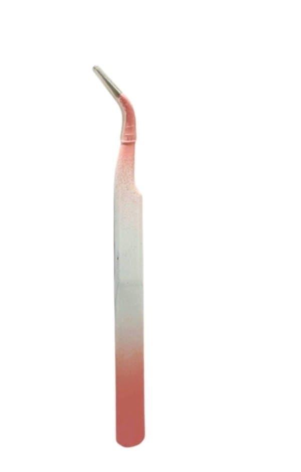 Pinza curva rosa degradé