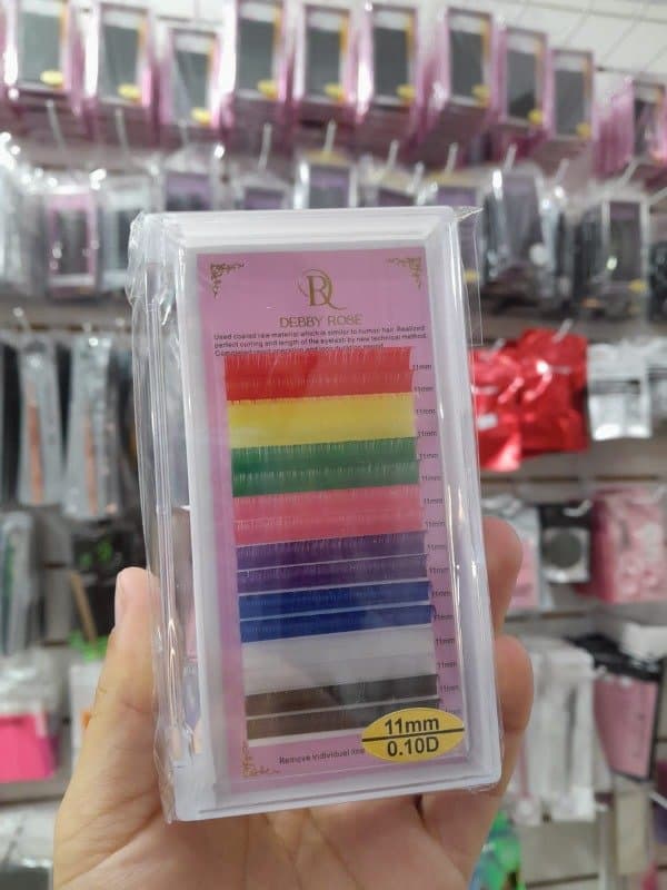 Pestañas Debby Rose color 0.10D 11mm