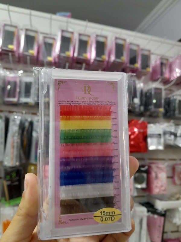 Pestañas Debby Rose color 0.07D 15mm