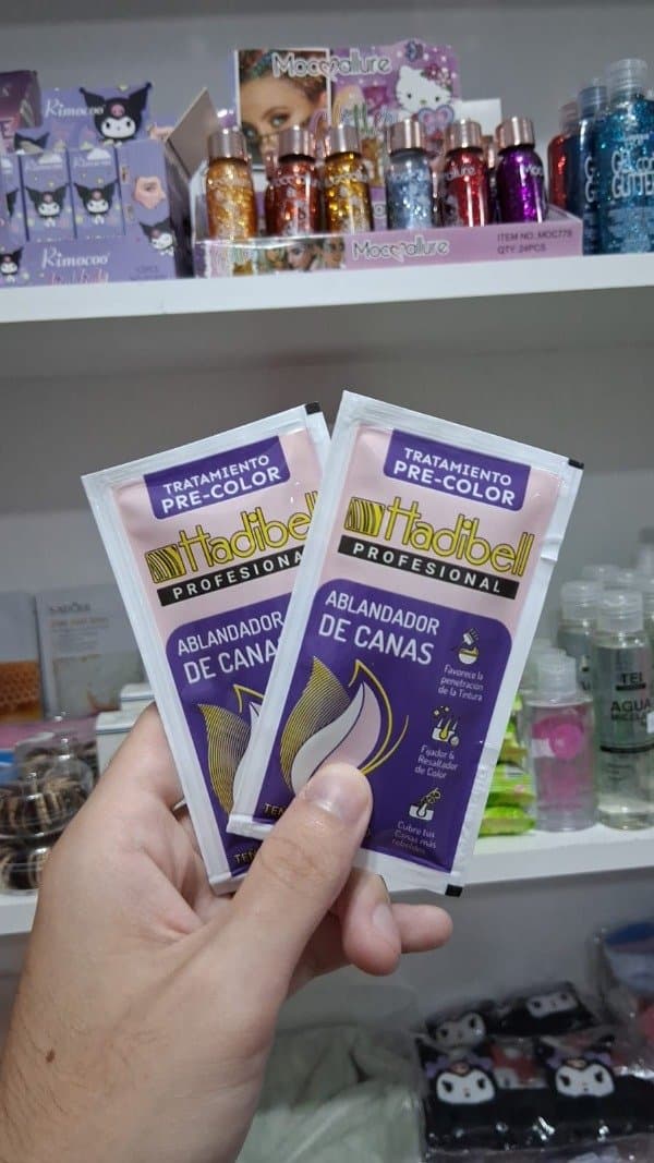 Ablandador de canas en sobre