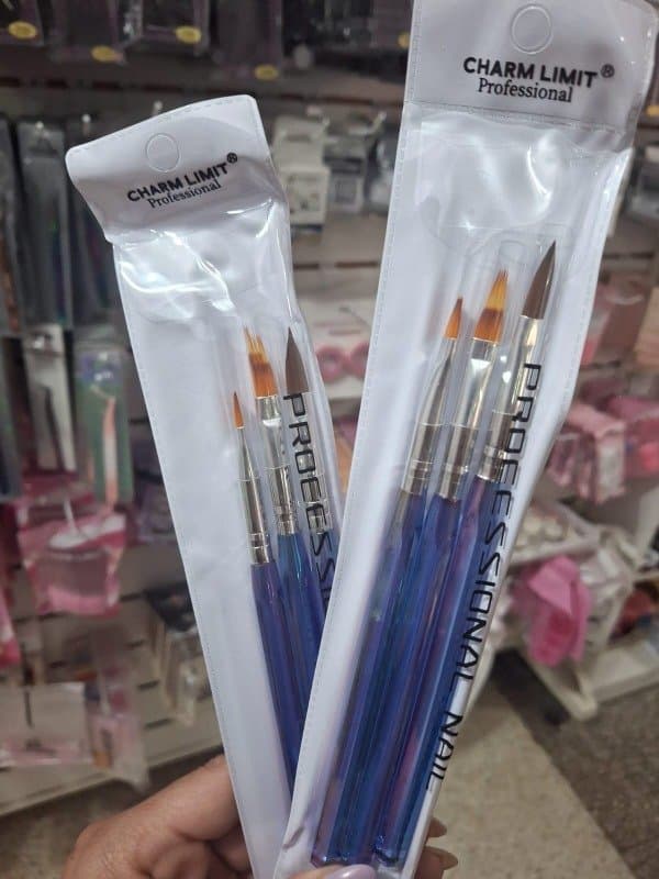 Set pinceles (acrílico, gel,difuminar)