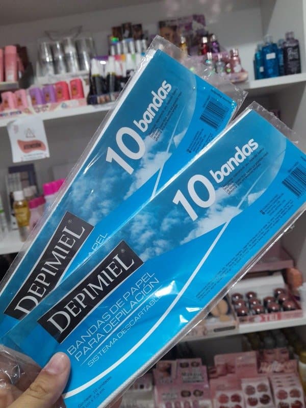 Bandas depilatoria DEPIMIEL x10