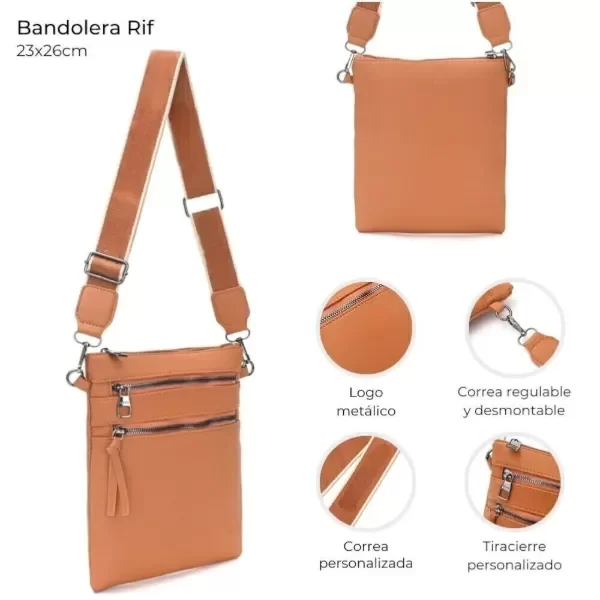 Bandolera RIF MARRÓN