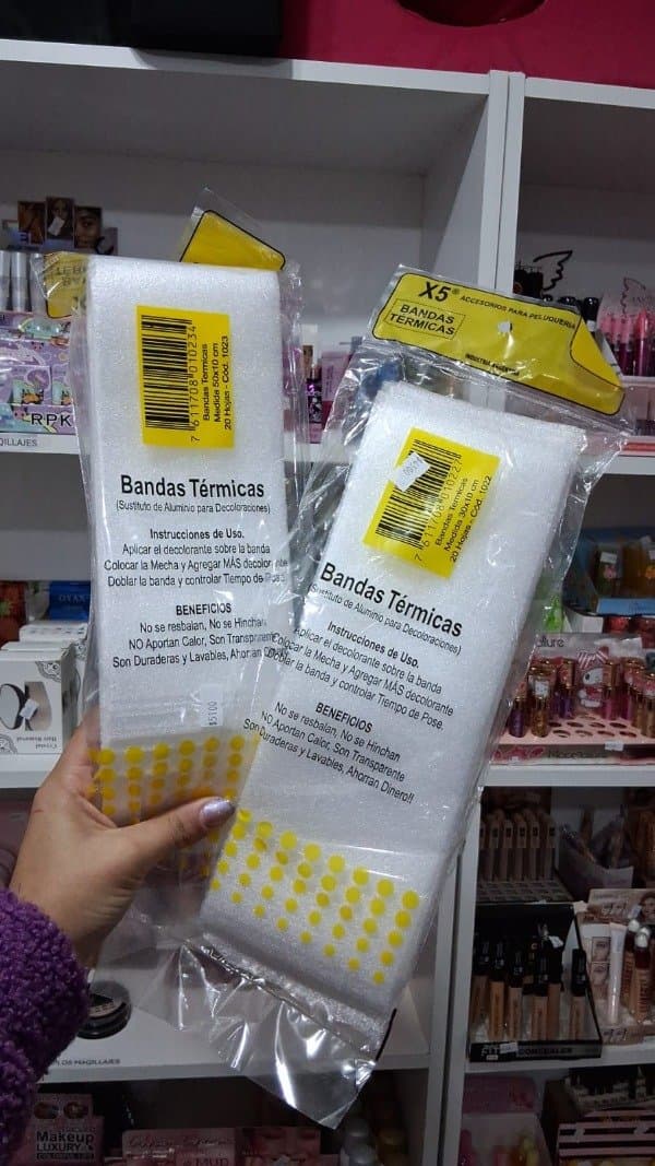 Bandas térmicas x5