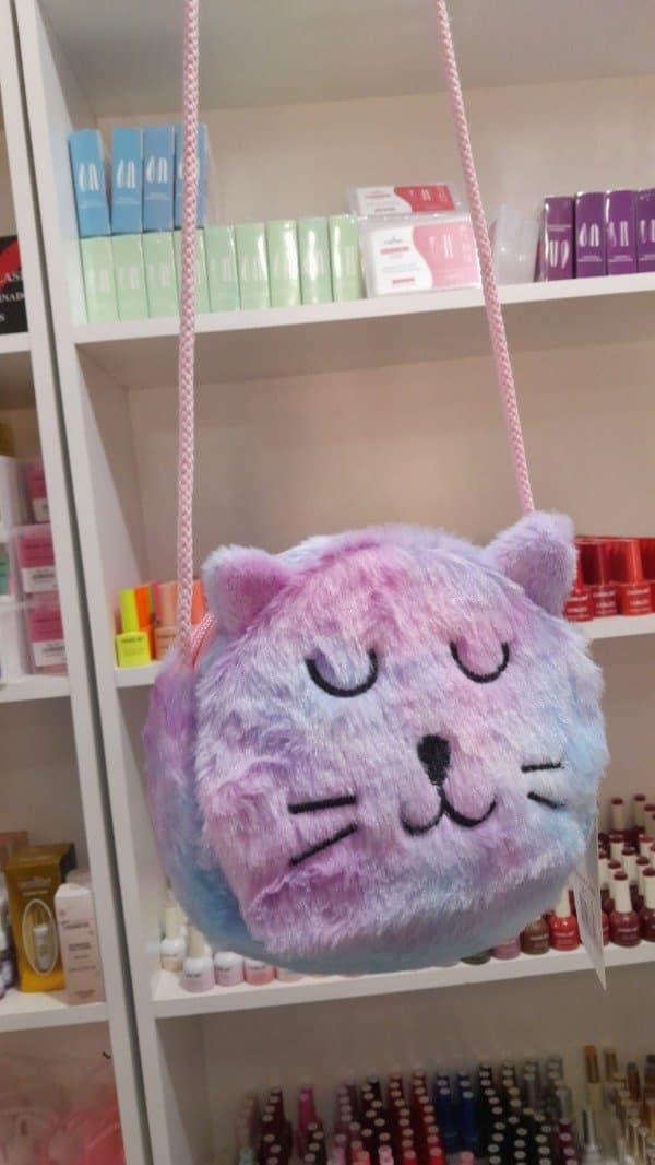 Mini cartera bandolera de peluche 2