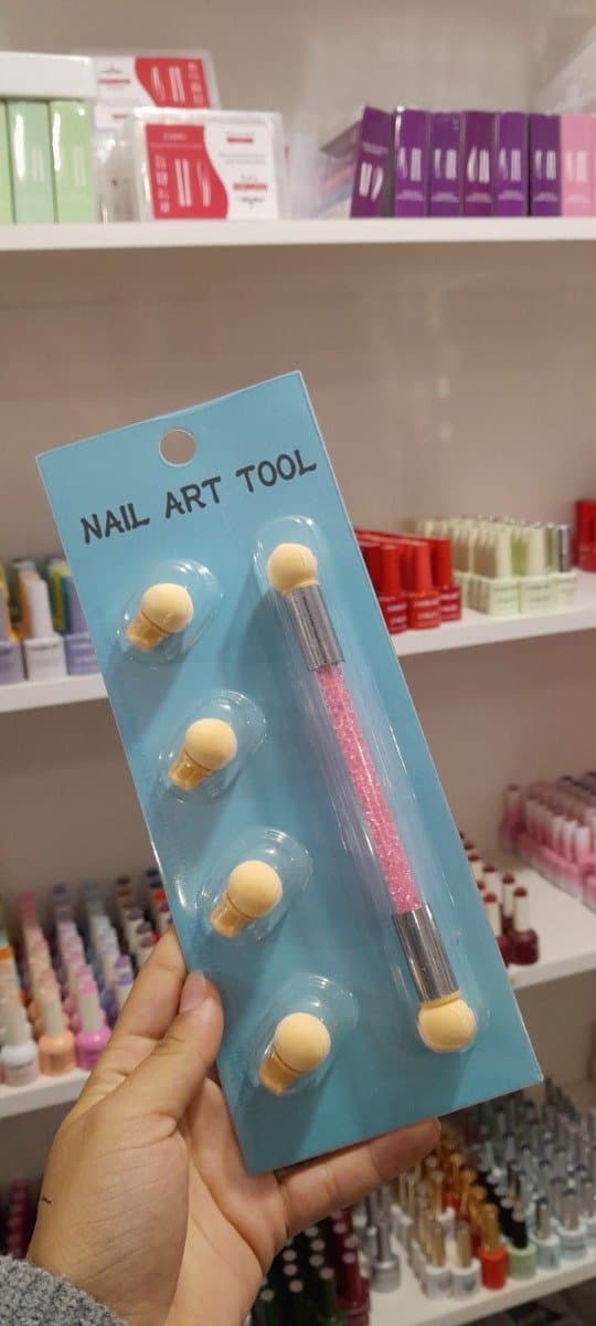Lápiz con esponja para NAIL ART