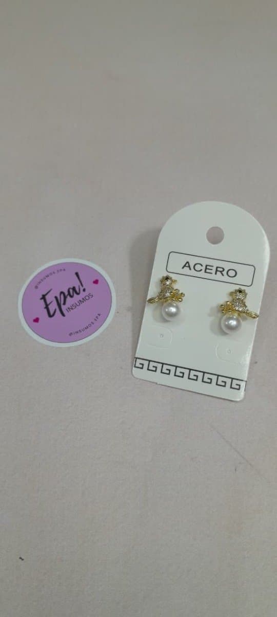 Aros pajaritos dorados