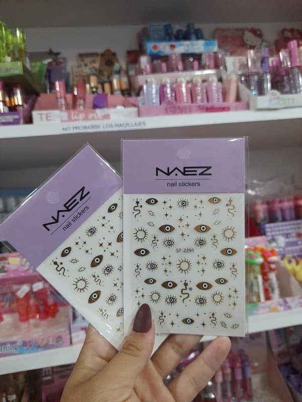 Sticker ojo turco ST-2291 DORADO NAEZ