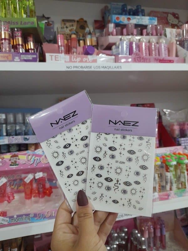 Sticker ojo turco ST-2291 PLATEADO NAEZ
