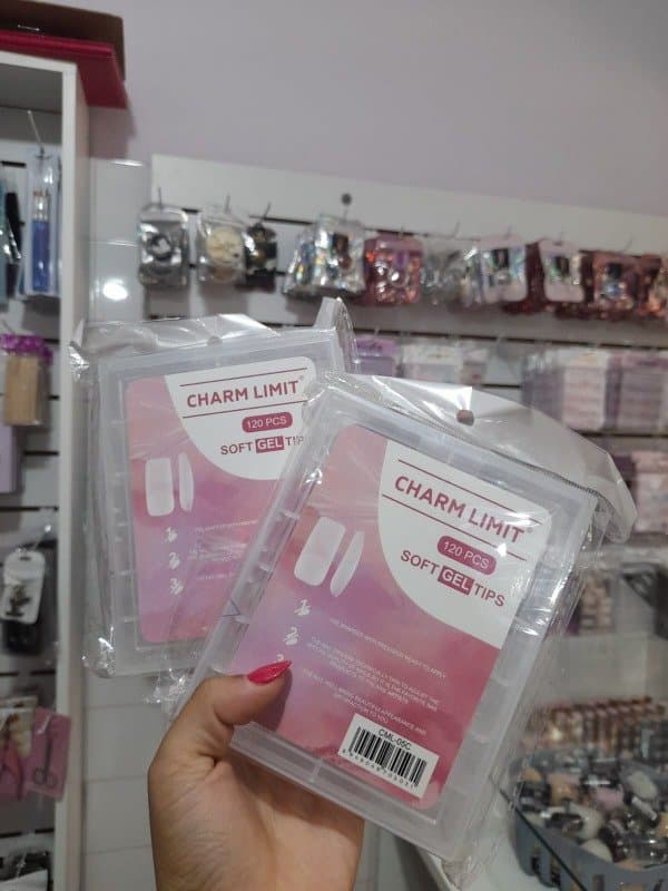 Tips cuadrados regular 120pcs Charm limit