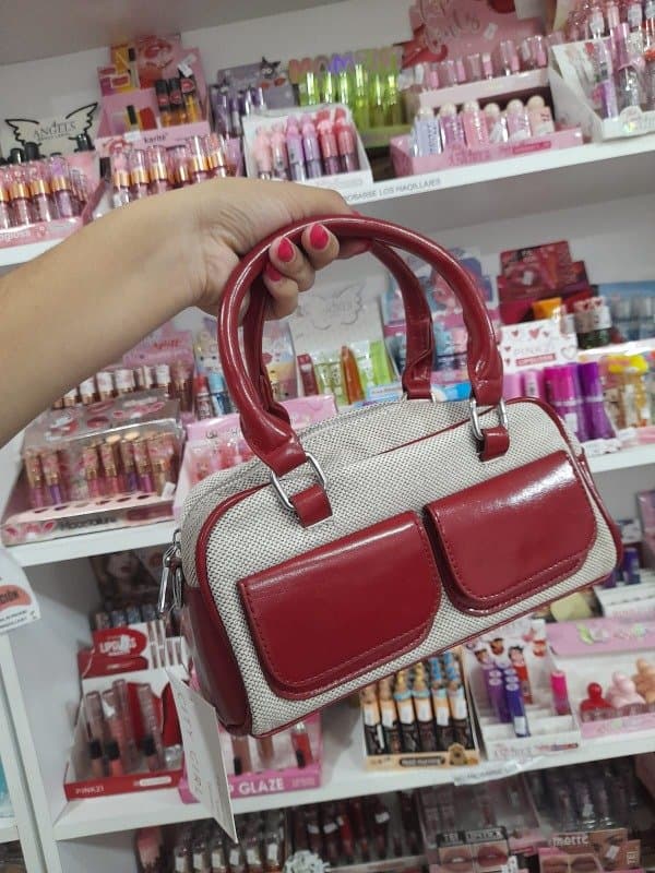 Cartera bags con correa YF-F25623 roja 3
