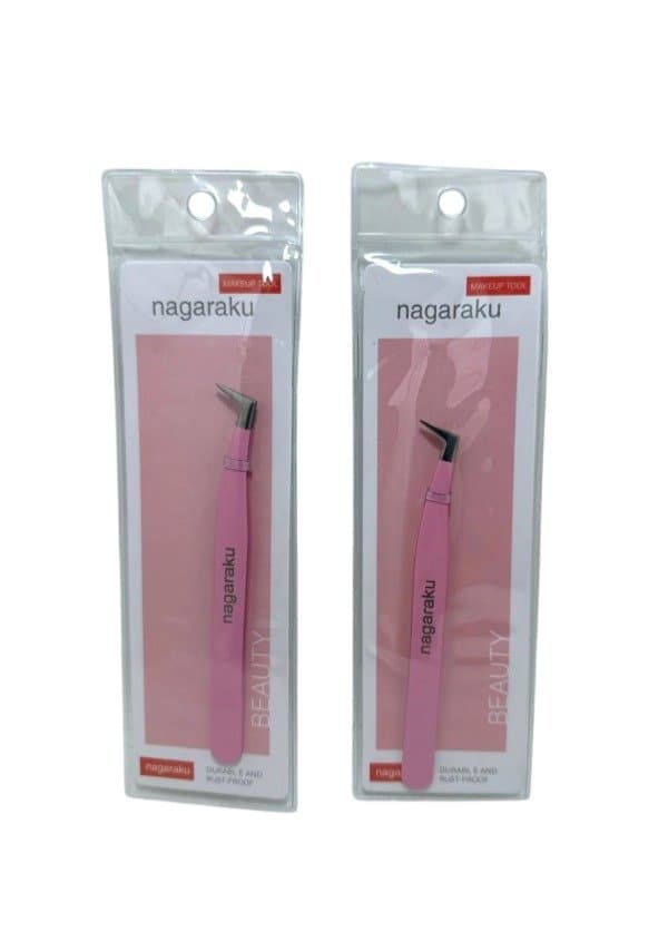 Pinza L de volumen Nagaraku rosa
