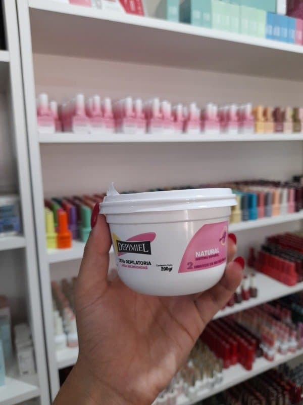 Cera depilatoria para microondas 200g DEPIMIEL NATURAL