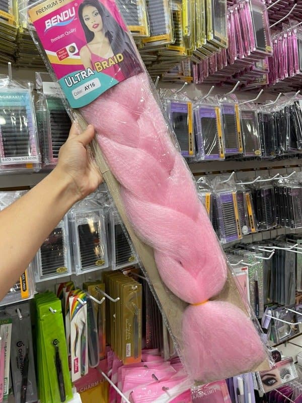 Pelo kanekalon Color rosa claro AY16