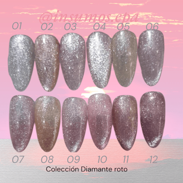 Ojo de gato colección Diamante roto