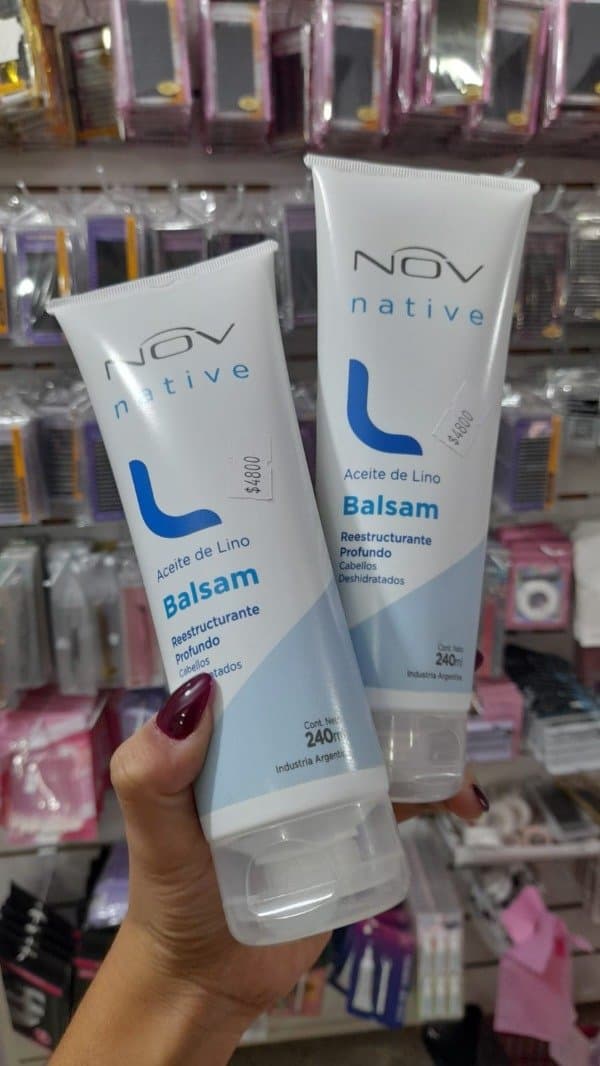 Bálsamo con aceite de lino NOV 240ml