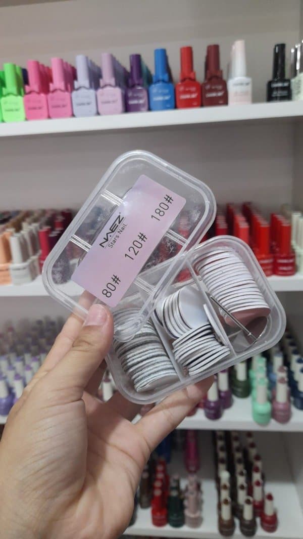 Caja de repuestos de limas para pies NAEZ