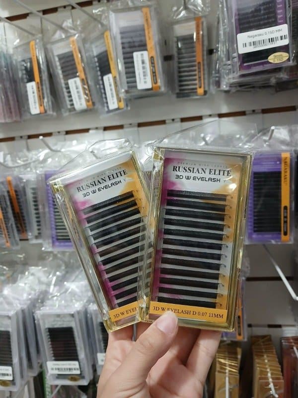 Pestañas pestañas tecnológicas 3D 0.07 11MM RUSSIAN ELITE