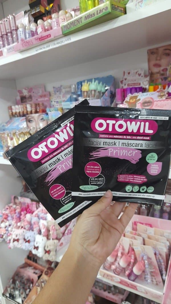 Mascarilla para rostro Minimiza los poros OTOWIL