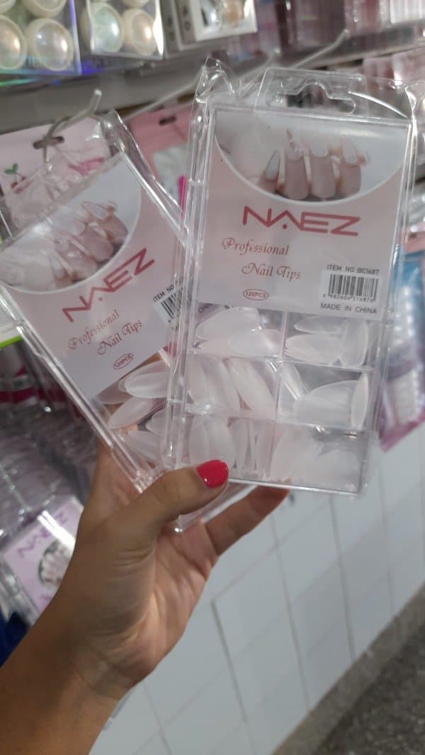 Tips almendras regular 120pcs NAEZ