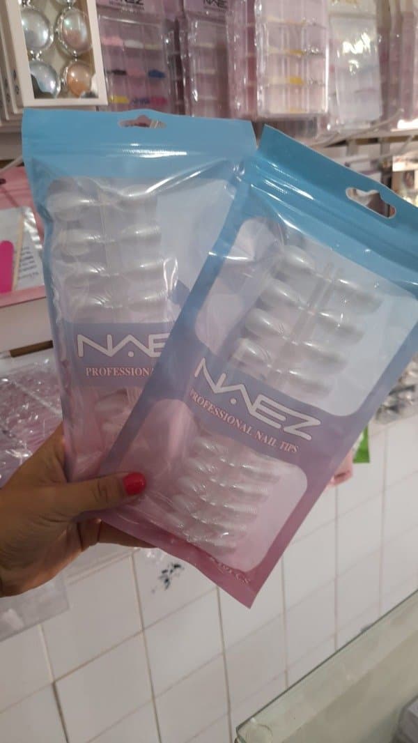 Tips almendras cortos 1240pcs NAEZ