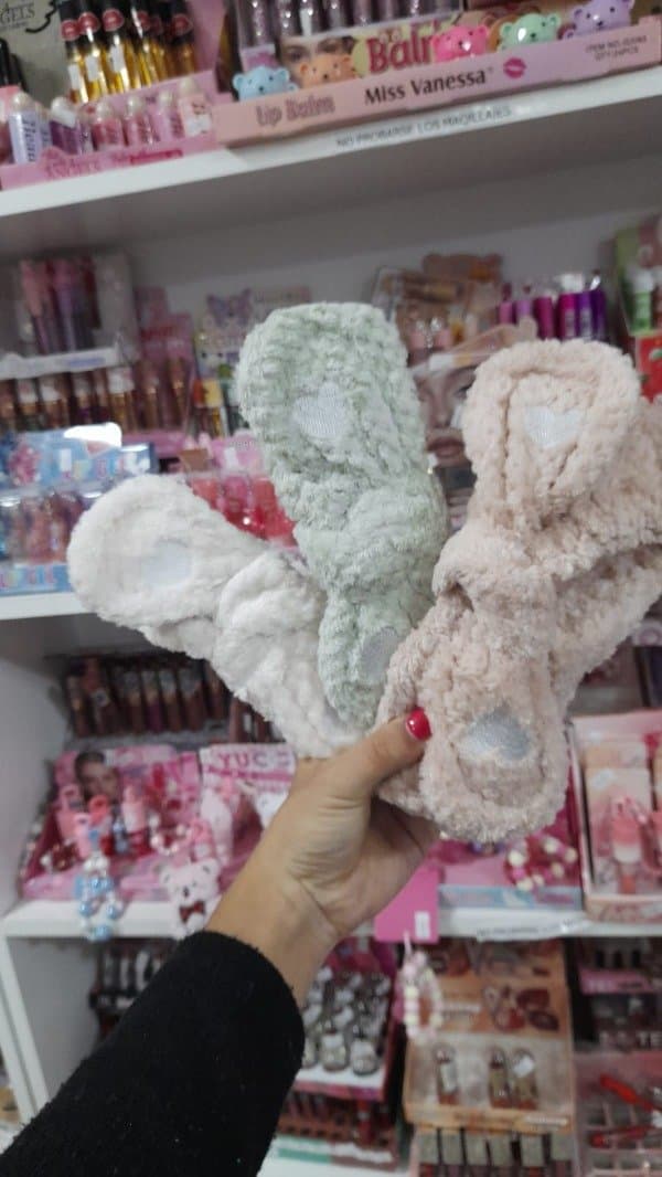 Vinchas de peluchito con corazón
