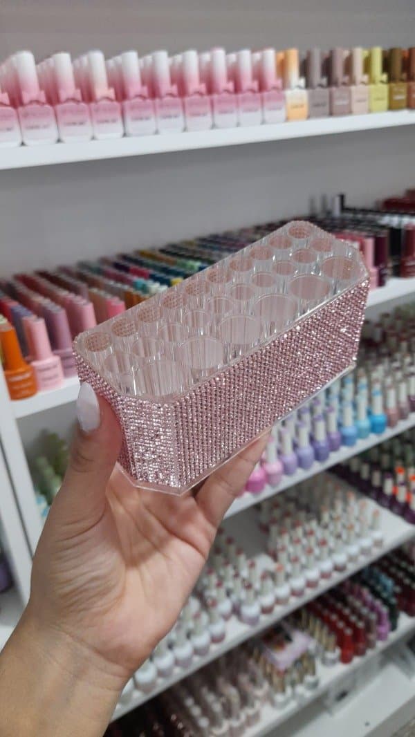 Porta pinzas con brillos