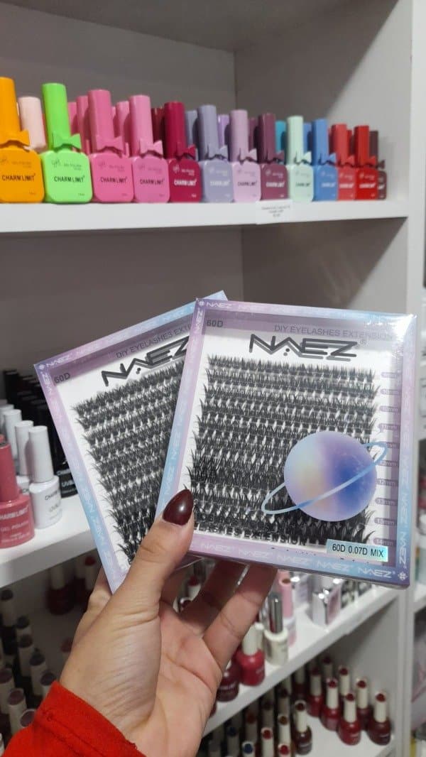 Pestañas en grupo 60D 0.07D MIX NAEZ
