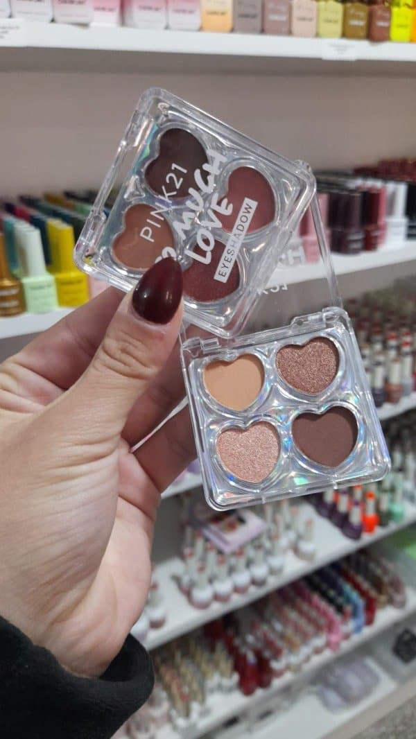 Mini sombras corazón Tono06 PINK21