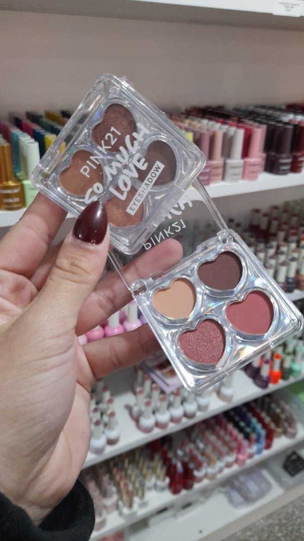 Mini sombras corazón Tono05 PINK21