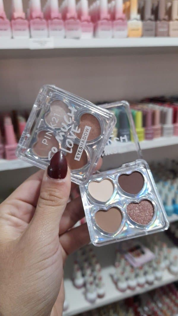 Mini sombras corazón Tono03 PINK21