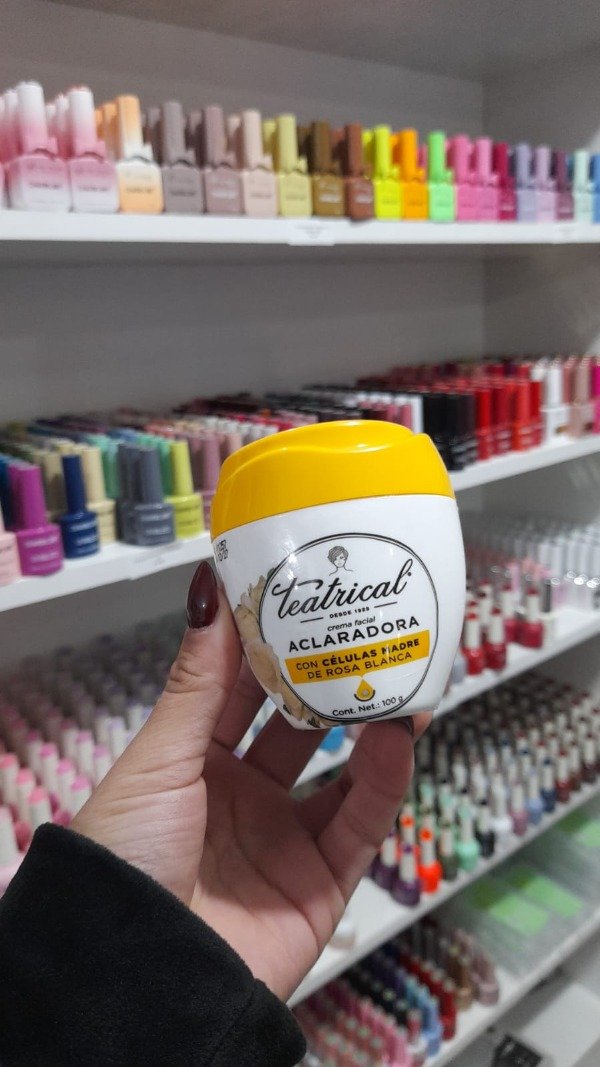 Crema facial Aclaradora con células madre Teatrical