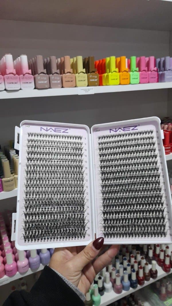 Librito blanco de pestañas en grupo 30D + 40D NAEZ