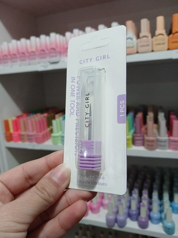 Fresa Cónica Fina de Carburo City Girl