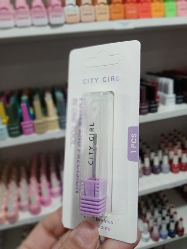 Fresa Cilíndrica de Diamante City Girl