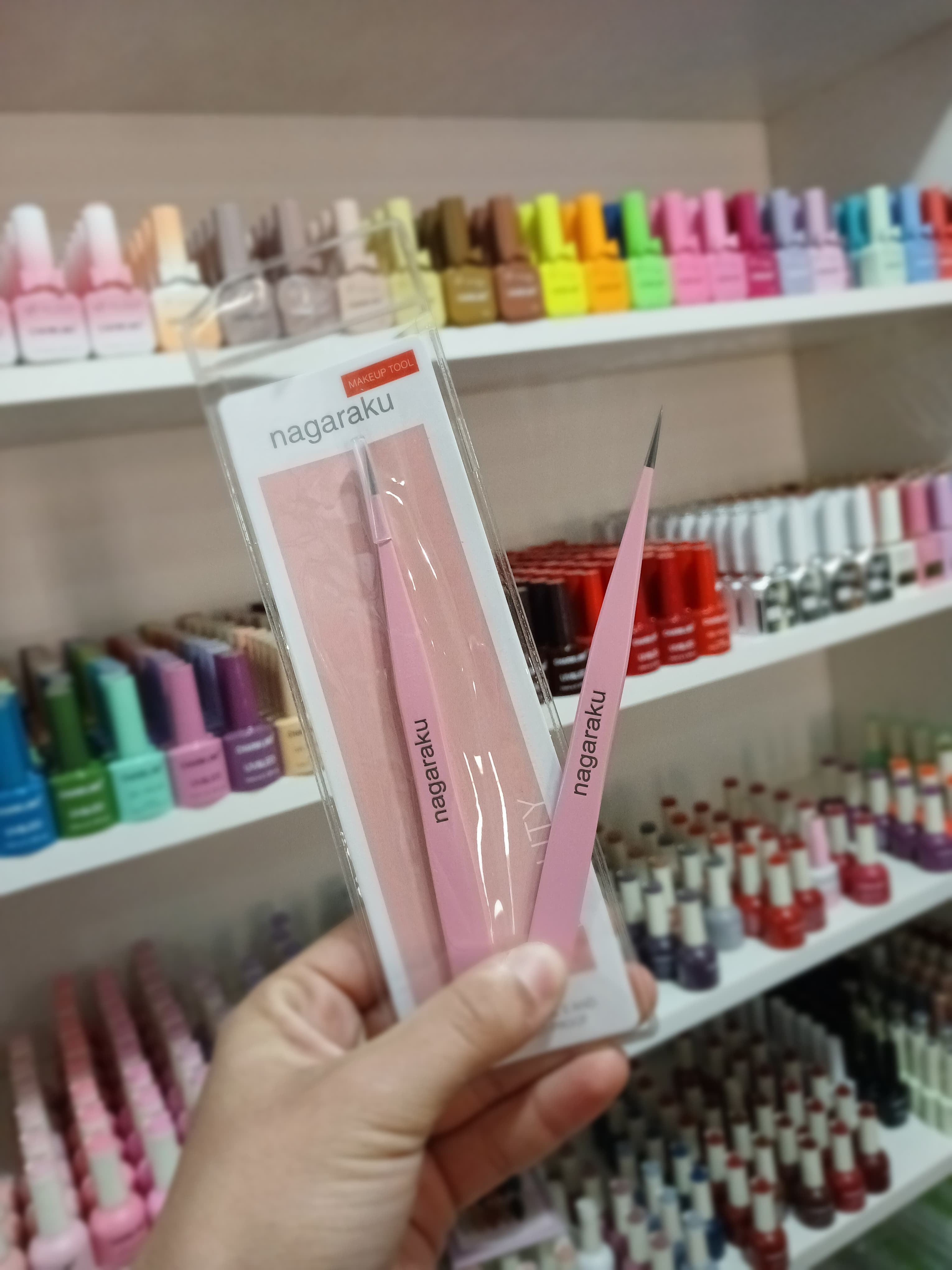 Pinza recta NAGARAKU ROSA