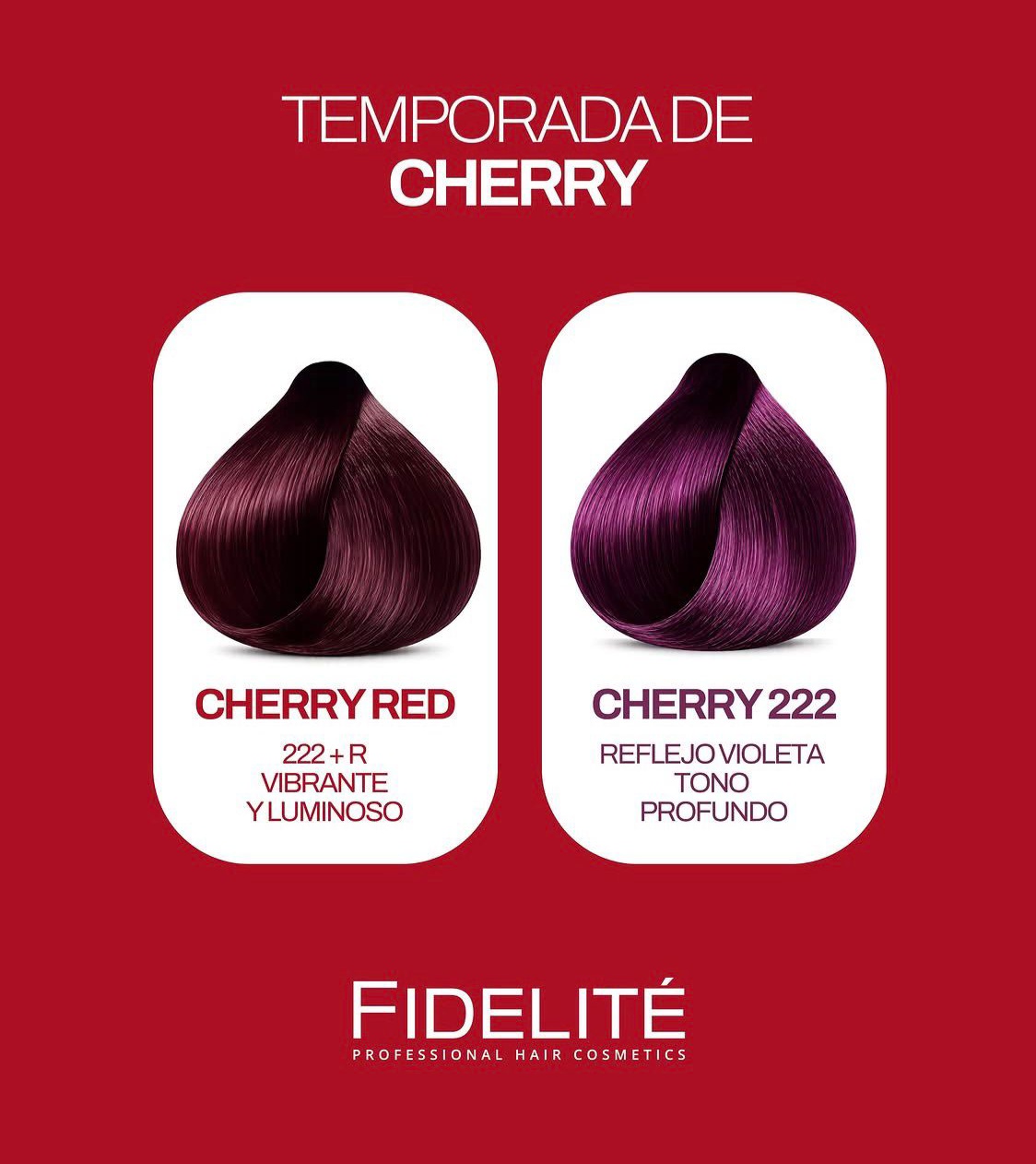 Tonos CHERRY de Color máster 