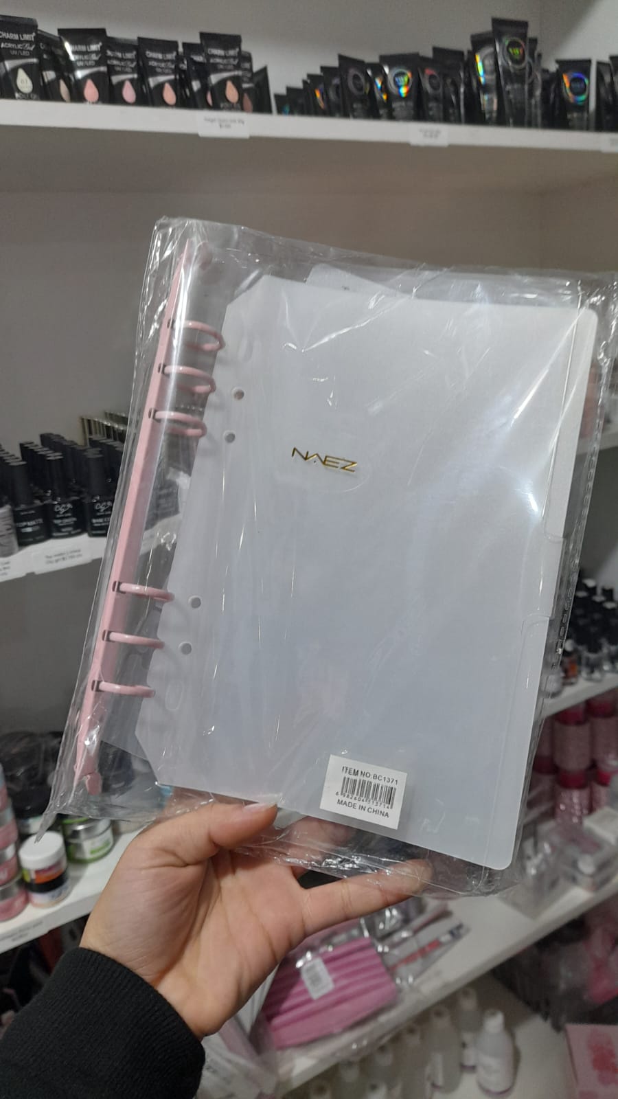 Carpeta para muestrario Naez