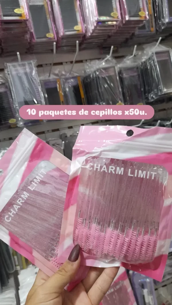 10 paquetes de cepillitos x50u.
