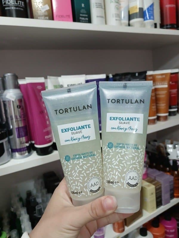 Exfoliante a base de arroz