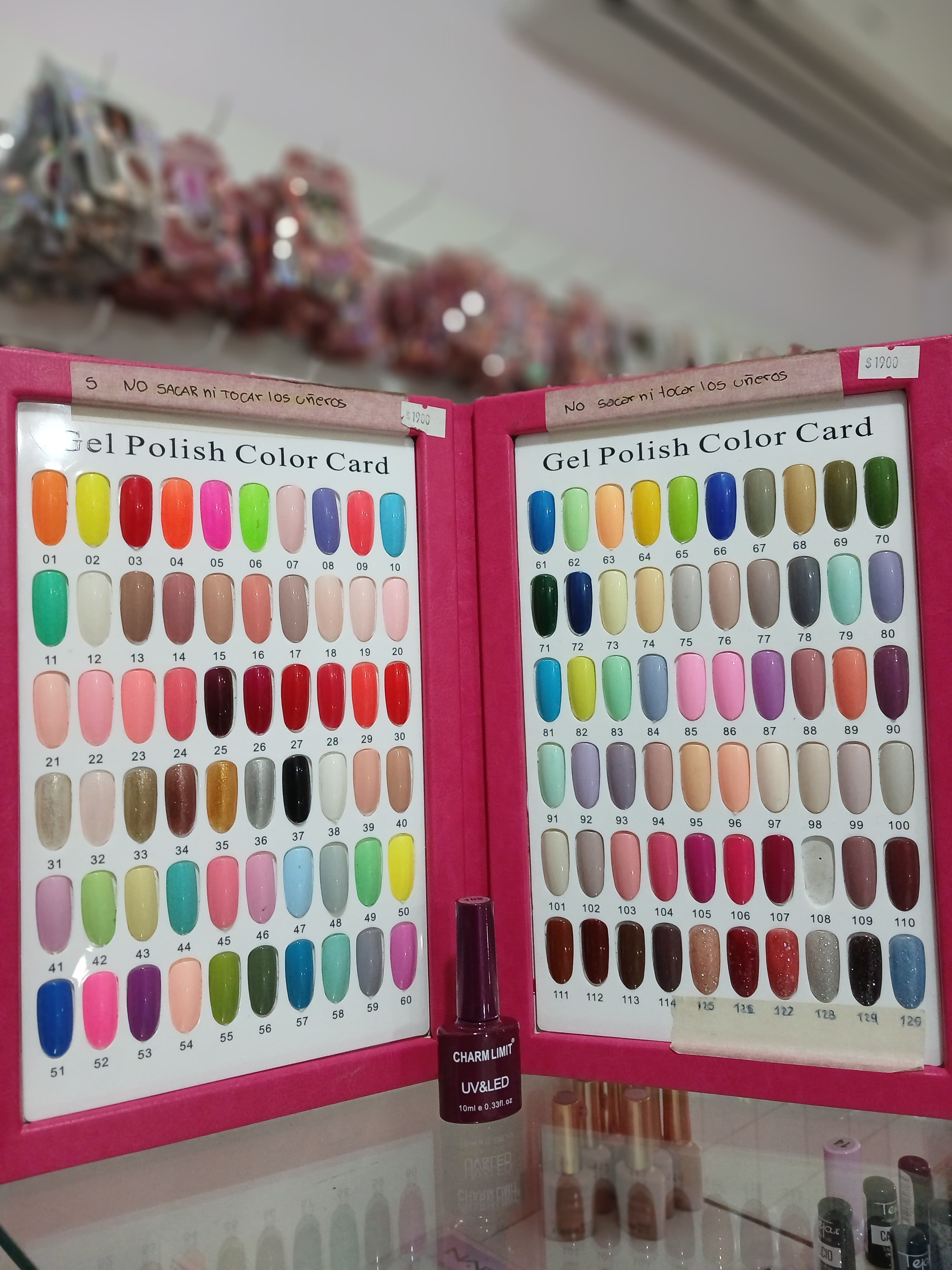 Esmaltes Charm limit COLECCIÓN 01